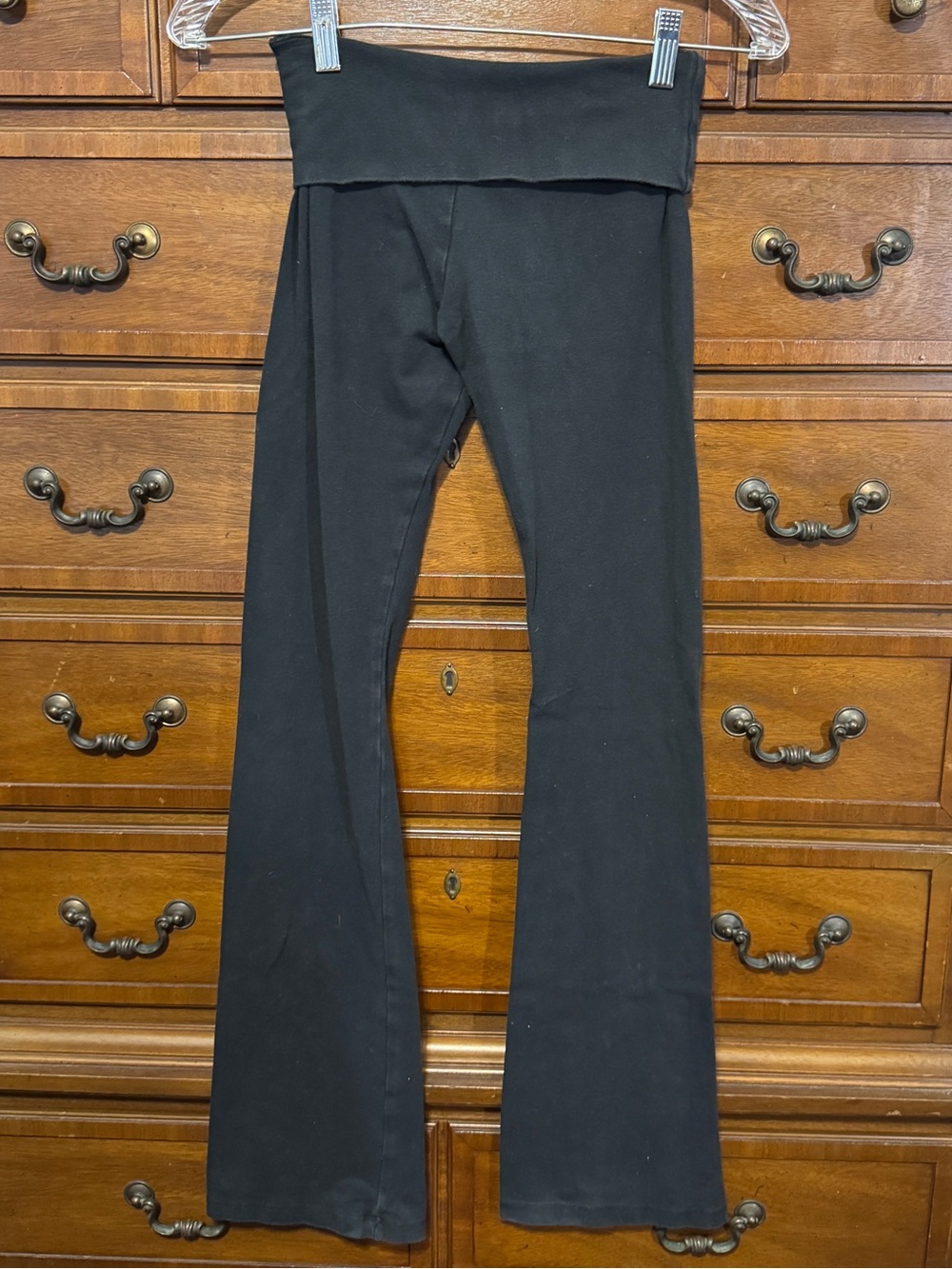 Brandy Melville Black Flared Leggings